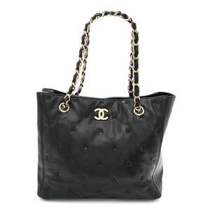 Chanel Lambskin Cross Stitch Shopper #249779C13B